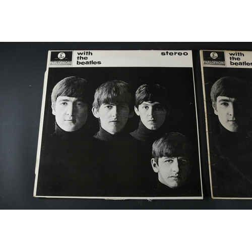 14 - With The Beatles Mono and Stereo PMC1206 and PCS3045. PMC1206, on one side reads XEX 448-7N GHH C (l... 