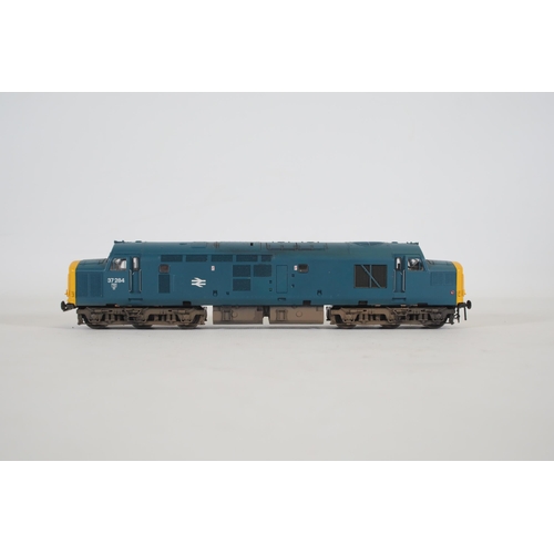 140 - Bachmann Class 37 37284 British Rail Blue Locomotive, Boxed OO Gauge. Both the Locomotive and box ap... 