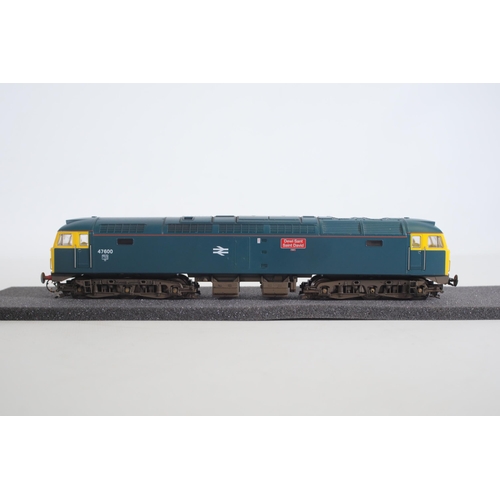 143 - Vilrains Models OO Gauge Class 47600 BR Blue Locomotive. Both The box and Locomotive appear to be in... 