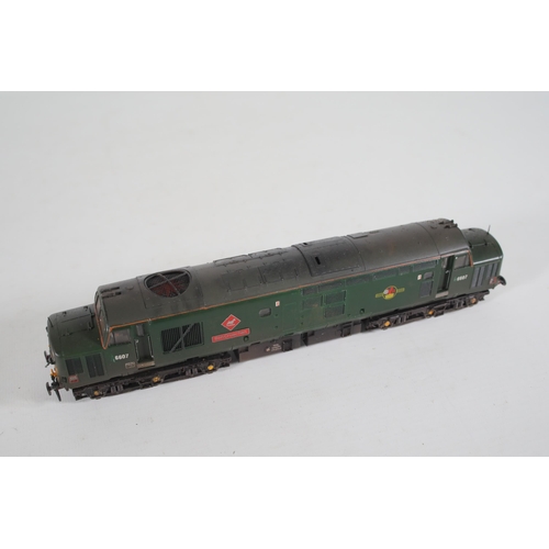 148 - Bachmann Class 37 diesel D6607 Ben Cruachan Locomotive, Boxed, OO Gauge. The box has some minor wear... 