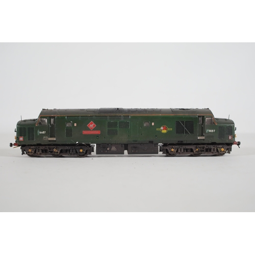 148 - Bachmann Class 37 diesel D6607 Ben Cruachan Locomotive, Boxed, OO Gauge. The box has some minor wear... 