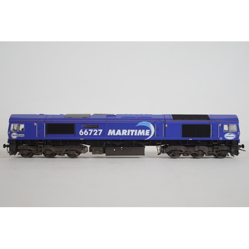 149 - Bachmann Maritime One 66727 GBRF Exclusive Edition OO Gauge, Boxed. Locomotive Class 66 32 - 979W. B... 