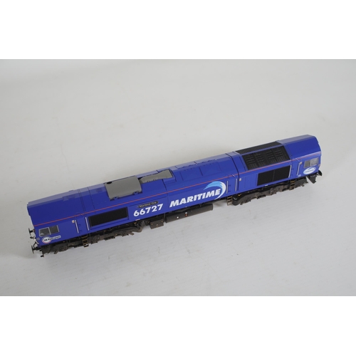 149 - Bachmann Maritime One 66727 GBRF Exclusive Edition OO Gauge, Boxed. Locomotive Class 66 32 - 979W. B... 