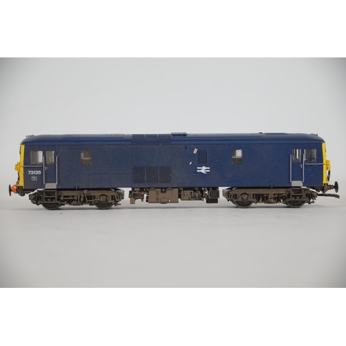 150 - British Rail BR Blue 73135 00 Gauge, Class 73 Dapol Locomotive, partly boxed. Has been tested and is... 