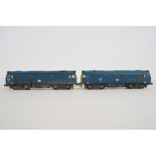 162 - 2 Bachmann BR Blue OO Gauge Locomotives Class 25 Diesels. Both of these Trains appear to be in good ... 