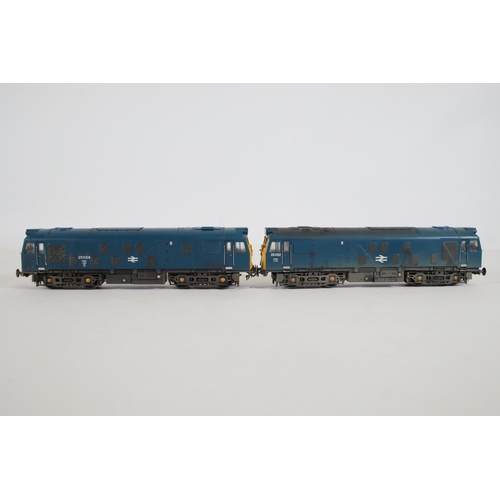 162 - 2 Bachmann BR Blue OO Gauge Locomotives Class 25 Diesels. Both of these Trains appear to be in good ... 