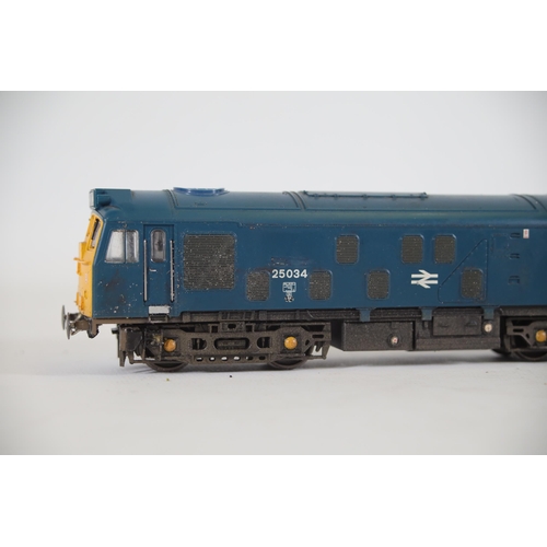 162 - 2 Bachmann BR Blue OO Gauge Locomotives Class 25 Diesels. Both of these Trains appear to be in good ... 