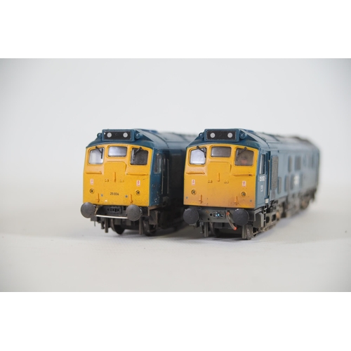 162 - 2 Bachmann BR Blue OO Gauge Locomotives Class 25 Diesels. Both of these Trains appear to be in good ... 