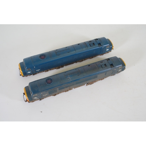 165 - 2 Bachmann OO Gauge Locomotives Br Blue Class 45. Both of these trains appear to be in used conditio... 