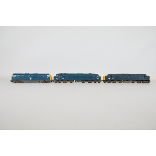 170 - 3 Bachmann OO Gauge Locomotives. These trains appear to be in used condition, some glue is visible o... 