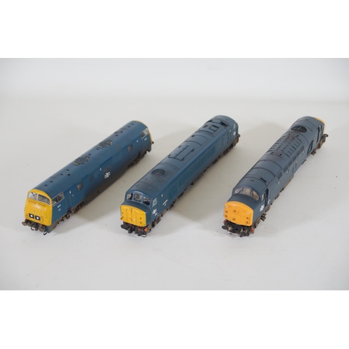 170 - 3 Bachmann OO Gauge Locomotives. These trains appear to be in used condition, some glue is visible o... 