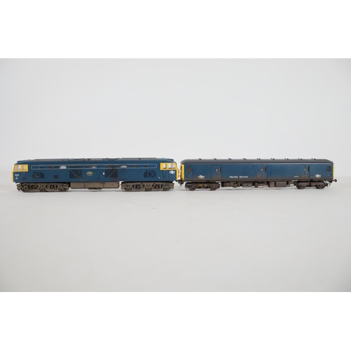 174 - 2 Heljan Locomotives OO Gauge Falcon and Postal Service. These trains appear to be in used condition... 