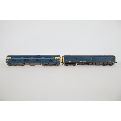 174 - 2 Heljan Locomotives OO Gauge Falcon and Postal Service. These trains appear to be in used condition... 