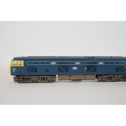 174 - 2 Heljan Locomotives OO Gauge Falcon and Postal Service. These trains appear to be in used condition... 