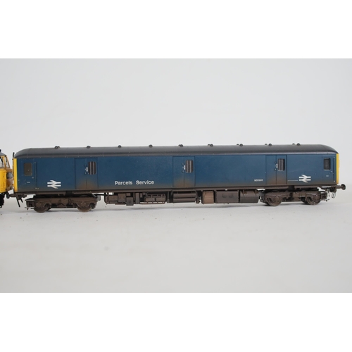 174 - 2 Heljan Locomotives OO Gauge Falcon and Postal Service. These trains appear to be in used condition... 