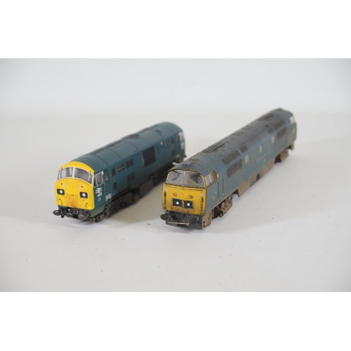 175 - 2 Green Locomotives by Dapol Western Centurion D1026 and 6328 OO Gauge. These are in used condition,... 