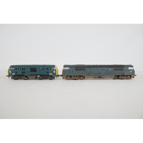 175 - 2 Green Locomotives by Dapol Western Centurion D1026 and 6328 OO Gauge. These are in used condition,... 