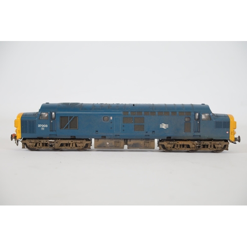 179 - Bachmann BR Blue Class 37 37003 OO Gauge Locomotive. This Locomotive has been tested and is in worki... 