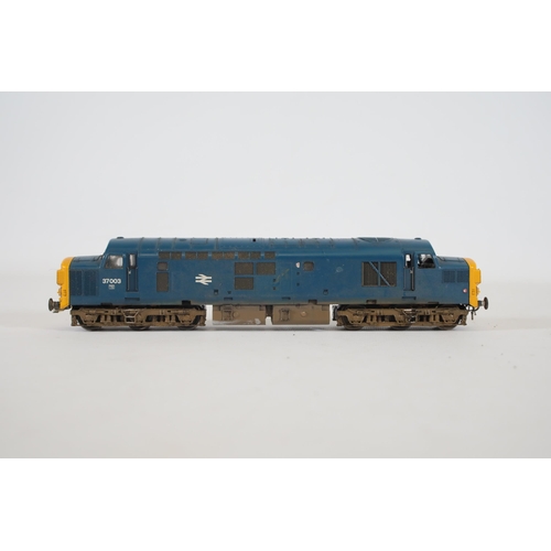 179 - Bachmann BR Blue Class 37 37003 OO Gauge Locomotive. This Locomotive has been tested and is in worki... 