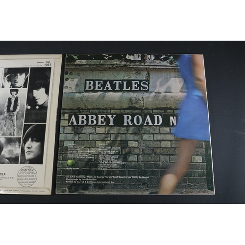 18 - Two Beatles Albums in Vinyl, Rubber Soul PMC1267 and Abbey Road PCS7088. Both vinyl's are in excelle... 