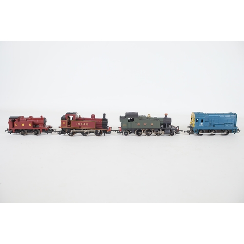 188 - 8 Hornby Locomotives and 1 Lima, also with 1 unnamed Blue Locomotive and others. Train list as follo... 