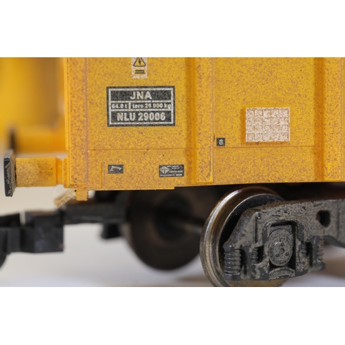 197 - Dapol JNA Falcon Network Rail Ballast Wagon OO Gauge x14. Full with minerals. Most of these appear t... 