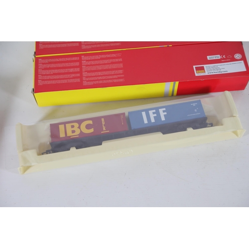 202 - 3x Brand New Boxed Hornby IBC Bulk IFF Container Wagons R6425. All look to be in very good order.