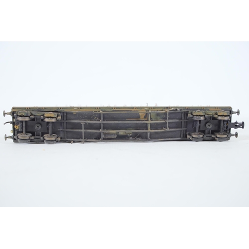 209 - 4 Bachmann Bogie Bolster Rail freights. A couple are missing accessories, pins and a small amount of... 