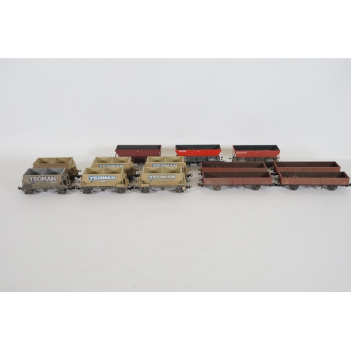 213 - 13 Goods Transport Wagons OO Gauge Bachmann and Hornby to include 6x Yeoman PGA wagons (some have ha... 