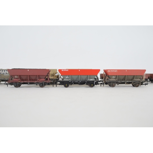 213 - 13 Goods Transport Wagons OO Gauge Bachmann and Hornby to include 6x Yeoman PGA wagons (some have ha... 