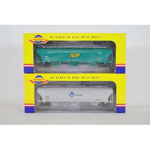 217 - 20 OO Gauge Goods Transporters Bachmann and Hornby and 2 Genesis Freights cars. To include 3x Bachma... 