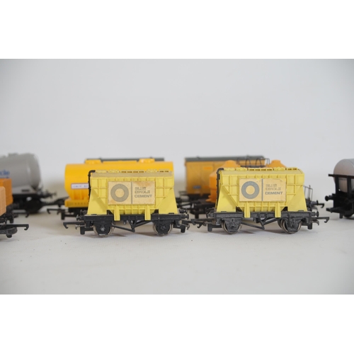 218 - 13 OO Gauge Goods Transporters Blue Circle Cement by Various makers to include 2x Blue Circle Cement... 