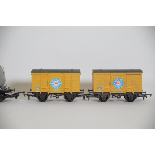 218 - 13 OO Gauge Goods Transporters Blue Circle Cement by Various makers to include 2x Blue Circle Cement... 