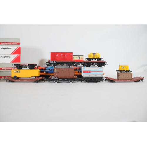 219 - 28 OO Gauge Branded Goods Transport Wagons by Various Makers to include: 3x Puch and Co 380 12 ton H... 