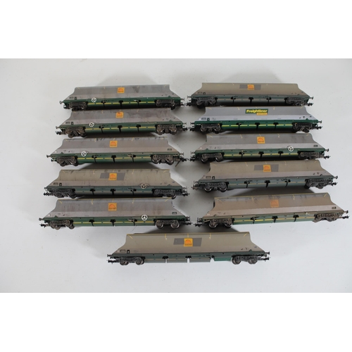 221 - 11 Bachmann HHA Freightliners, Heavy Haul Colas Rail OO Gauge DCC fitted. 2 are missing connectors 1... 