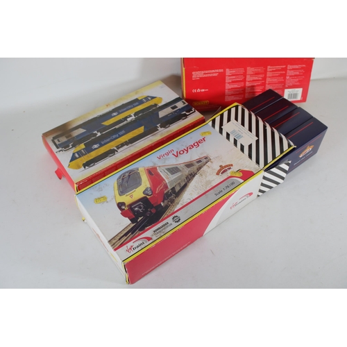 237 - 10x Hornby Locomotive and goods wagons plus big sets Boxes oo gauge. 1 of which is a Bachmann virgin... 