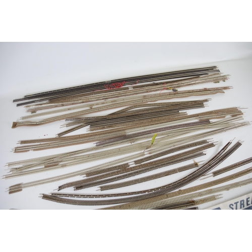 251 - Very large amount of N gauge Track. This track has been taken off a display. The track condition var... 