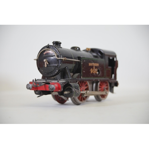 259 - Hornby No.1 Special Tank Locomotive Southern 950 O Gauge with box, Hornby Meccano Liverpool.