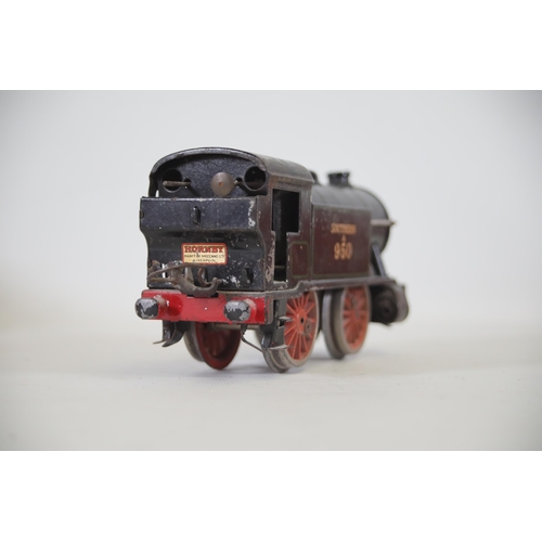 259 - Hornby No.1 Special Tank Locomotive Southern 950 O Gauge with box, Hornby Meccano Liverpool.