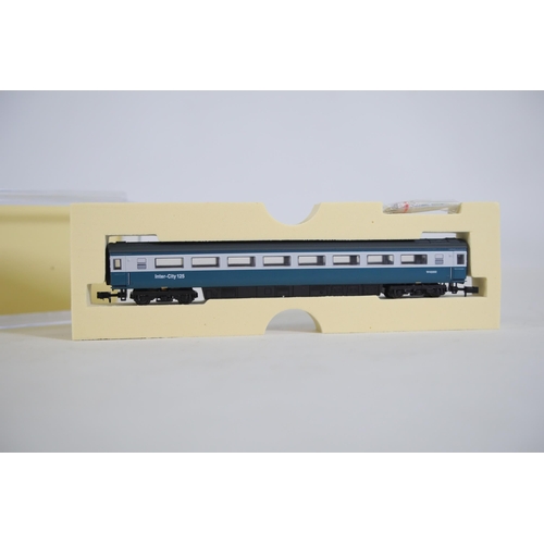 263 - A Collection of 8 N gauge coaches with boxes all in good order. 1 Dapol 2p-005-032 #E42187 N gauge m... 