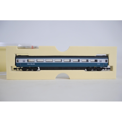 263 - A Collection of 8 N gauge coaches with boxes all in good order. 1 Dapol 2p-005-032 #E42187 N gauge m... 