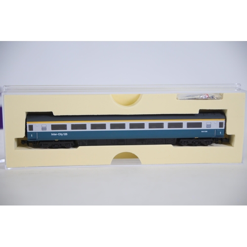 263 - A Collection of 8 N gauge coaches with boxes all in good order. 1 Dapol 2p-005-032 #E42187 N gauge m... 