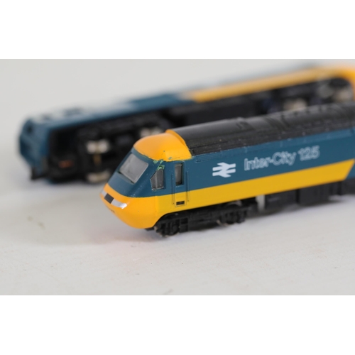 264 - Graham Farish Box Set No 8125 HST 125 Set BR Blue Livery Inter City 125.