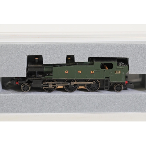 273 - 2 Graham Farish Pannier Tank N Gauge Locomotives both boxed. 1x 371-381A class 61xx Prairie tank 611... 