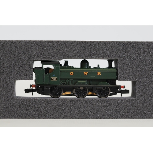 273 - 2 Graham Farish Pannier Tank N Gauge Locomotives both boxed. 1x 371-381A class 61xx Prairie tank 611... 