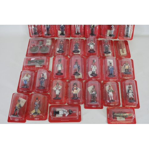 286 - 30 Boxed Del Prado Die Cast Figurines Boxed As New Napoleonic.