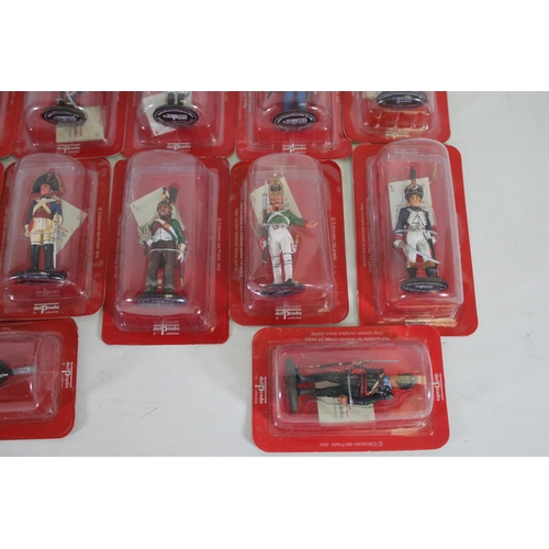 286 - 30 Boxed Del Prado Die Cast Figurines Boxed As New Napoleonic.