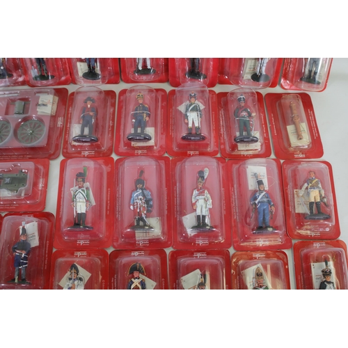 286 - 30 Boxed Del Prado Die Cast Figurines Boxed As New Napoleonic.