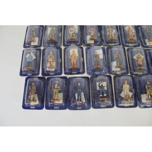 287 - 49x Boxed Del Prado die cast figurines boxed as new with magazines