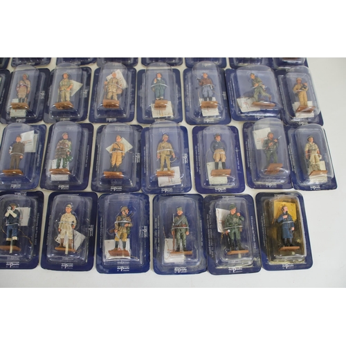 287 - 49x Boxed Del Prado die cast figurines boxed as new with magazines